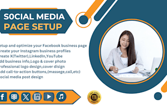 set up your social media business page professionally