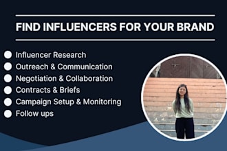 do influencer marketing from research to contracts