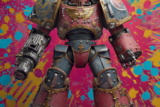print and paint your miniature, warhammer 40k