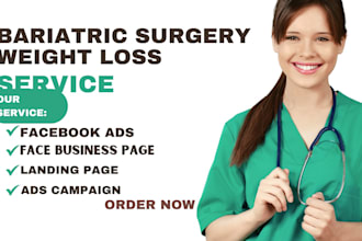generate leads for bariatric surgery weight loss surgery ads, sales funnel