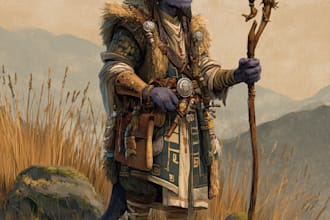 dnd character art and dnd character art