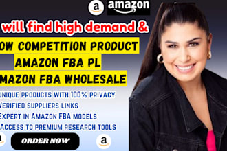expert amazon fba product research and product hunting and fba wholesale