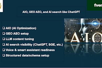 optimize your site for aio, GEO aeo, and ai search like chatgpt