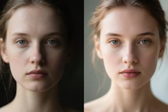 headshot, portrait, and professional photo editing