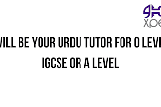 be your urdu tutor for o level, igcse or a level