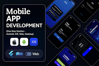 develop cross platform apps for android, ios, web, and desktop using flutter