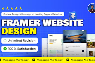 do website design in framer, figma to framer conversion