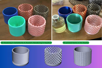 3d model stl, obj, 3mf printable files for 3d printing from images and concepts