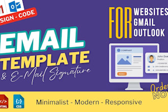 email template design, email marketing