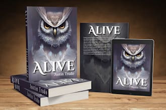 design professional kdp book cover, ebook and paperback covers