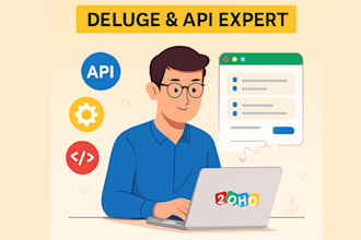 create custom application in zoho creator using deluge and API