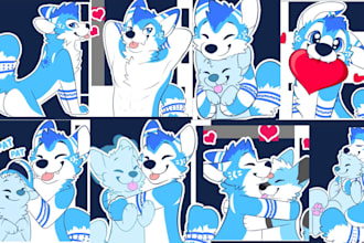 draw furry telegram stickers discord animated furry stickers nsfw stickers