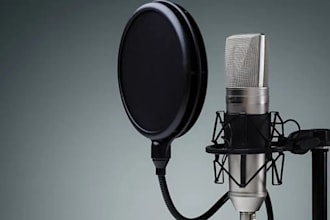 provide professional voiceovers for audiobooks, elearning, and video narration