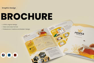design flyers, brochures, and corporate presentations