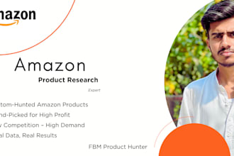 find hot selling amazon fbm product with high ROI