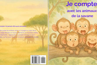 create childrens book illustrations with a colorful and soft style