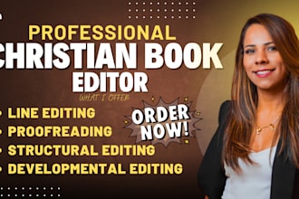 format, edit christian ebook developmental editor proofread fiction novel memior