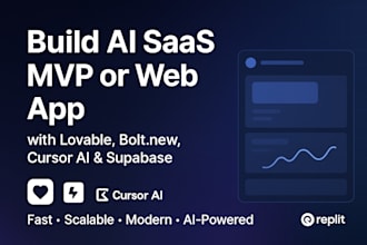 build ai saas mvp or web app with lovable and bolt new rork, budibase
