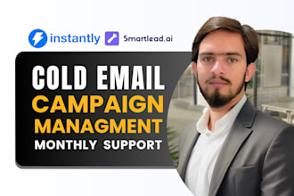 manage instantly ai campaign, cold email marketing,  sendbulk emails