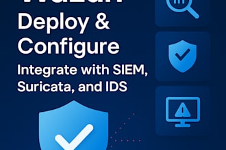 configure deploy  wazuh and integrate implementation with siem suricata ids