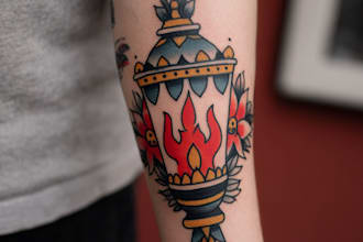 make a unique realistic tattoo for you