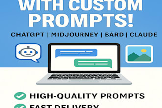 write custom chatgpt prompts, ai prompts engineer