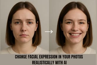 change facial expressions with realistic ai editing