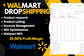 do 2 step walmart dropshipping full store automation