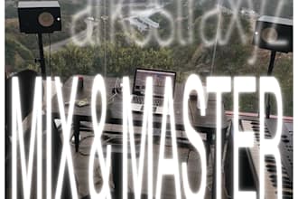 mix and master your vocals or instrumental track