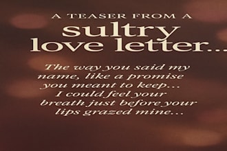 craft a passionate love letter full of emotion and devotion