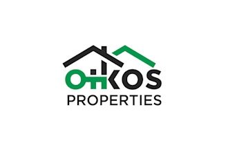 design modern property management or real estate logo