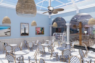 restyle 3d event space,d5 ballroom,glamorous lounge,marbella club,hotel render