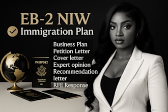 write a custom eb2niw visa application or professional immigration letter