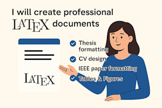 convert your word or pdf document into latex using overleaf
