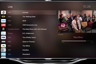 develop custom iptv, ott, vod, and smart TV apps for all platforms