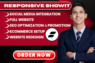 design, redesign and customize your showit website, showit website design