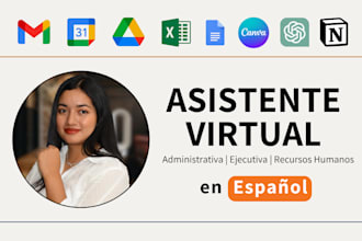 seré tu asistente virtual en español