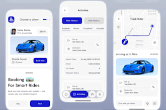 carpooling service app, car wash app, ride sharing app