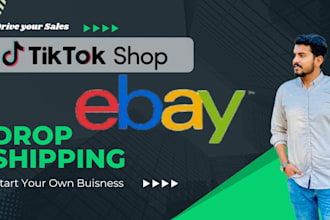 automate and scale your ebay and tiktok dropshipping store