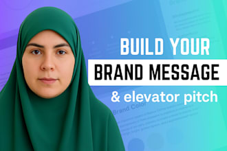 write your brand story, tone of voice, and mission statement