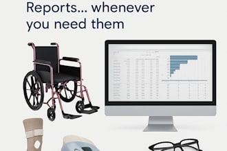 provide dme ar reports, denial analysis and claim aging reports overnight