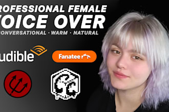 be your professional female voice