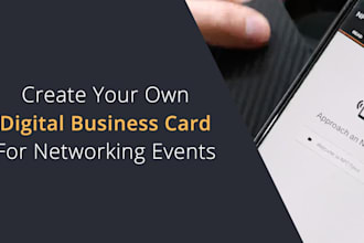 develop a smart nfc business card web app to boost your networking
