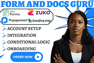 create zuko form form tools  popupsmart involve me qwilr zoho form integration