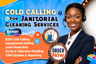 janitorial cold calling, cold calling janitorial cleaning services, cold caller