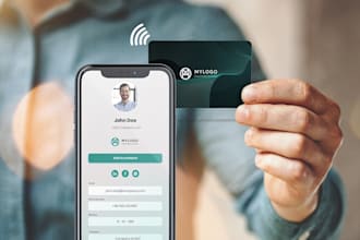 build an ai powered nfc digital business card builder saas with mobile app