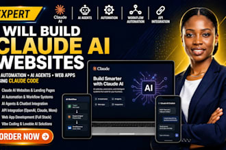build claude ai website, claude ai automation and web app using claude code