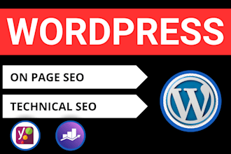 do on page seo for wordpress and shopify website