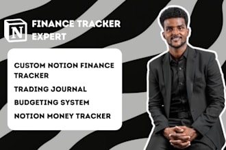 build a custom notion finance tracker, finance template budgeting system notion