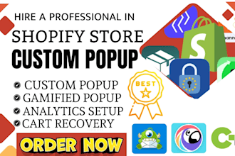 setup shopify custom popup lead capture privy wisepop optinmonster poptin rivo